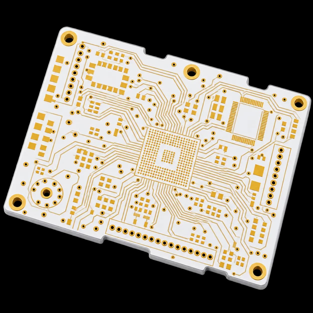 Metal core PCB bare board render